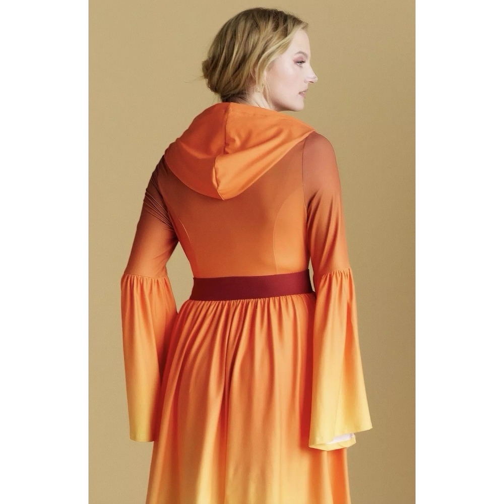 Star Wars Her Universe Dress Padme Handmaiden Hooded Dress Exclusive SZ M Disney - Picture 2 of 11